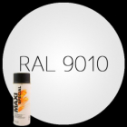 RAL9010 Краска в аэрозоли, белая матовая, 400 мл