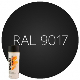 RAL9017 аэрозольная краска, транспортная чёрная, 400 мл