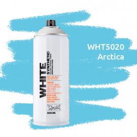 Montana WHITE краска для граффити баллон 400 мл, арктика