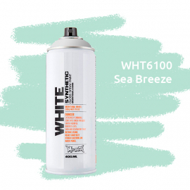 Montana WHITE краска для граффити баллон 400 мл, морской бриз
