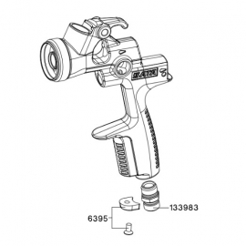 Sata 133983 штуцер подачи воздуха G1/4"