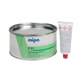 MIPA P51 Glass шпатлевка стекловолокнистая, зеленая, 1,8 кг