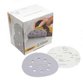 Mirka Q.Silver шлифовальный диск D-125 мм, 8 отв., P120