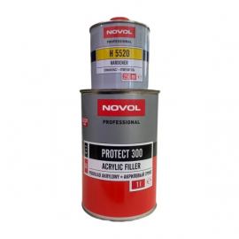 Novol Protect 300 грунт автомобильный MS (4:1) акриловый, красный, 1+0,25 л