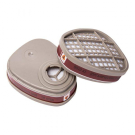 Jeta Pro 6510 фильтр для маски от органических газов и паров, угольный, класс A1