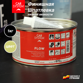 Финишная шпатлевка для авто низкой вязкости Carsystem Flow 1,0 кг