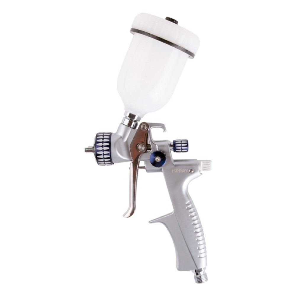 Isistem ISPRAY ST 11 мини краскопульт HVLP c верхним бачком 125 мл, сопло 0,8 мм