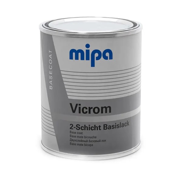 MIPA Vicrom краска с эффектом полированного аллюминия, 1 л
