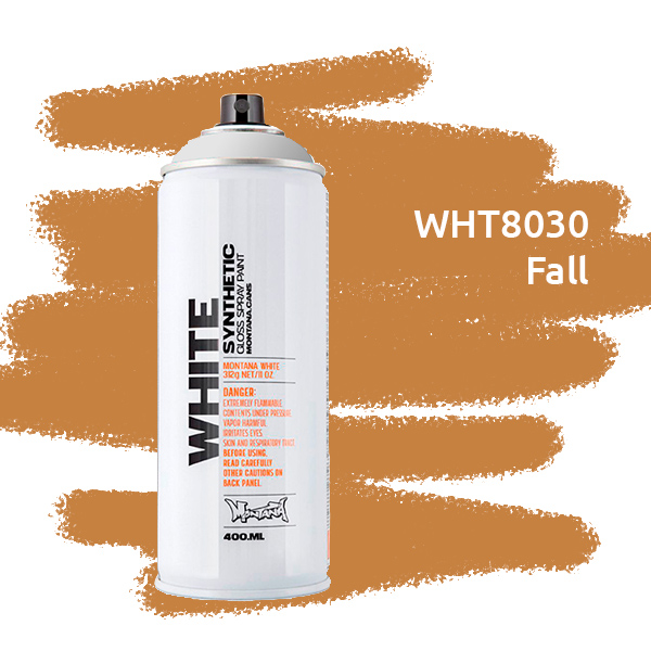 Montana WHITE краска для граффити баллон 400 мл, осень