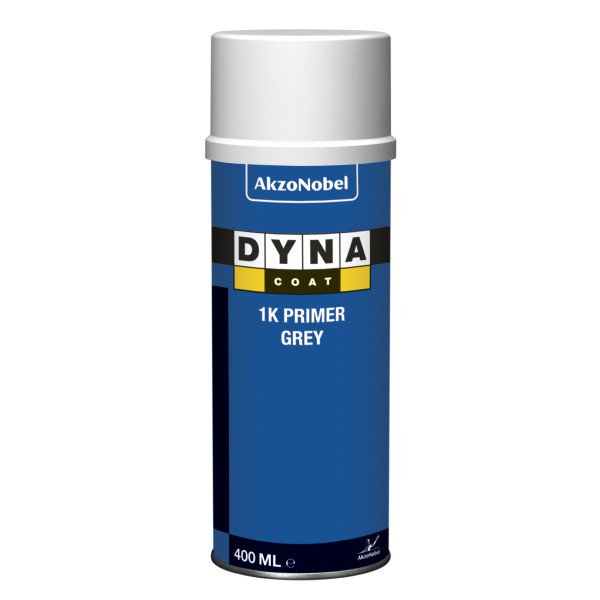 Dyna аэрозольный грунт для быстрого ремонта серый, 400 мл