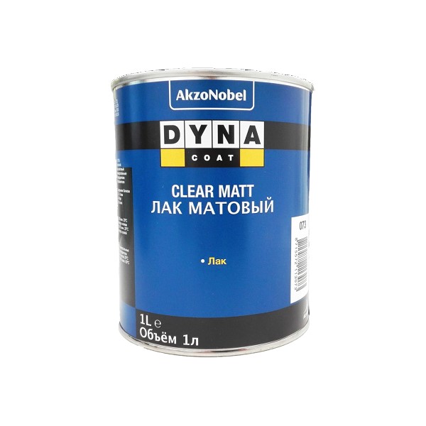 Dyna Clear Matt 2:1 матовый лак автомобильный, комплект 1+0,5 л