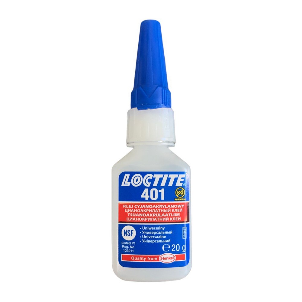 Loctite 401 супер клей, цианоакрилатный 20 г