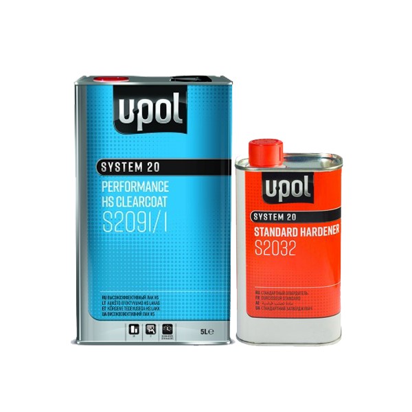 U-POL S2091 Performance лак автомобильный HS 5+2,5 л