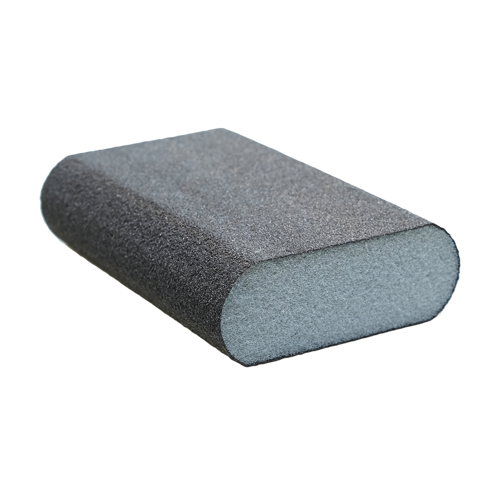 Flexifoam Round Block шлифовальный блок 98 х 69 х 26 мм, овальный, P100
