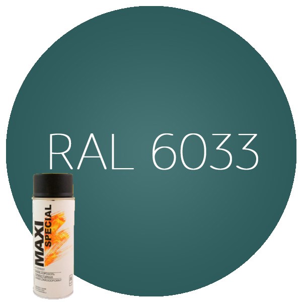 RAL6033 аэрозольная краска, мятно-бирюзовая, 400 мл