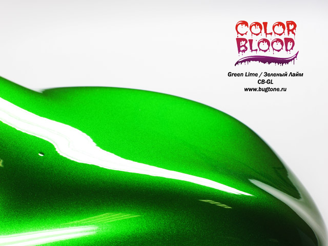 Bugtone Color Blood автомобильная кэнди краска 1 л, зелёный лайм