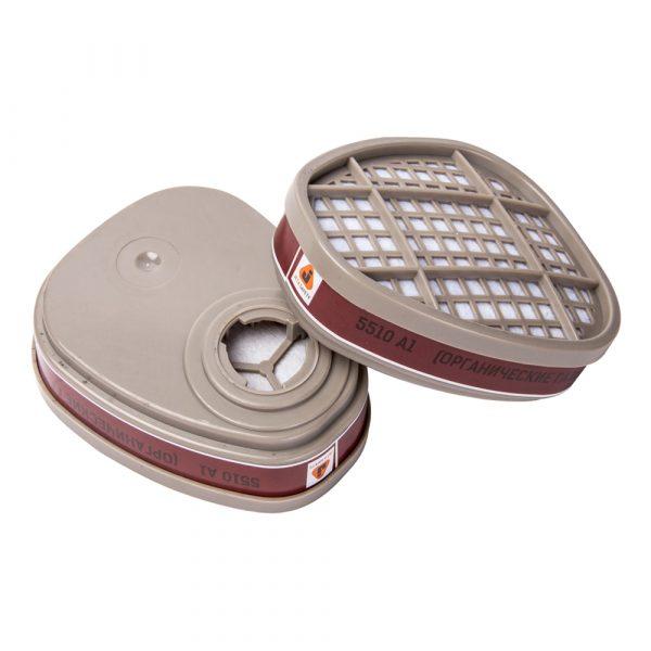 Jeta Pro 6510 фильтр для маски от органических газов и паров, угольный, класс A1