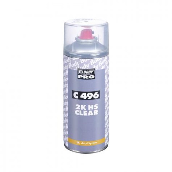 HB Body PRO С496 HS аэрозольный лак акриловый, глянцевый, 400 мл