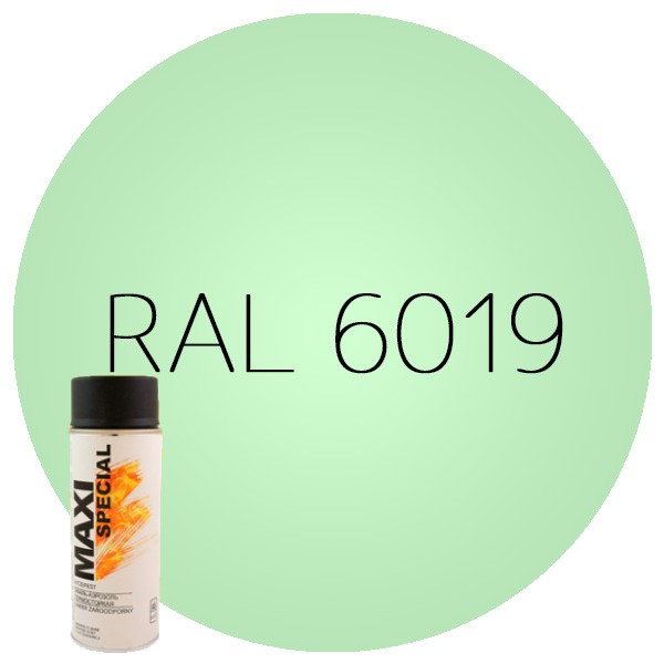 RAL6019 аэрозольная краска, бело-зелёная, 400 мл