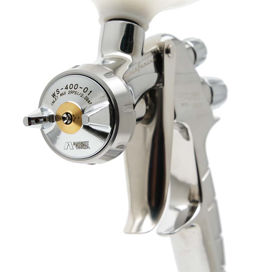 Anest Iwata SUPERNOVA EVO WS-400 CLEAR краскопульт с бачком 0,6 л, сопло 1,3 мм