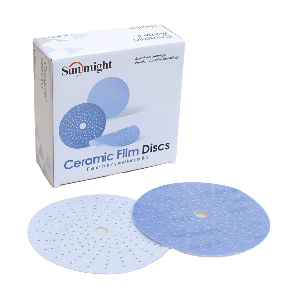 Sunmight Ceramic L712T шлифовальный диск D-150 мм, Multi отв., P80