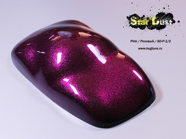 Star Dust блестки-глиттеры фуксия 200 мкм, 50 г