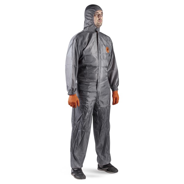 Jeta Safety JPC75 комбинезон малярный многоразовый, серый, размер L