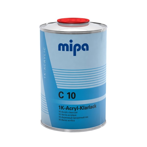 MIPA C10 1K лак автомобильный, однокомпонентный, 1 л