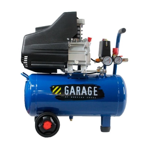 Garage PK 24.F250/1,5 компрессор воздушный поршневой 24 л, 250 л/мин, 220 В, 1,5 кВт