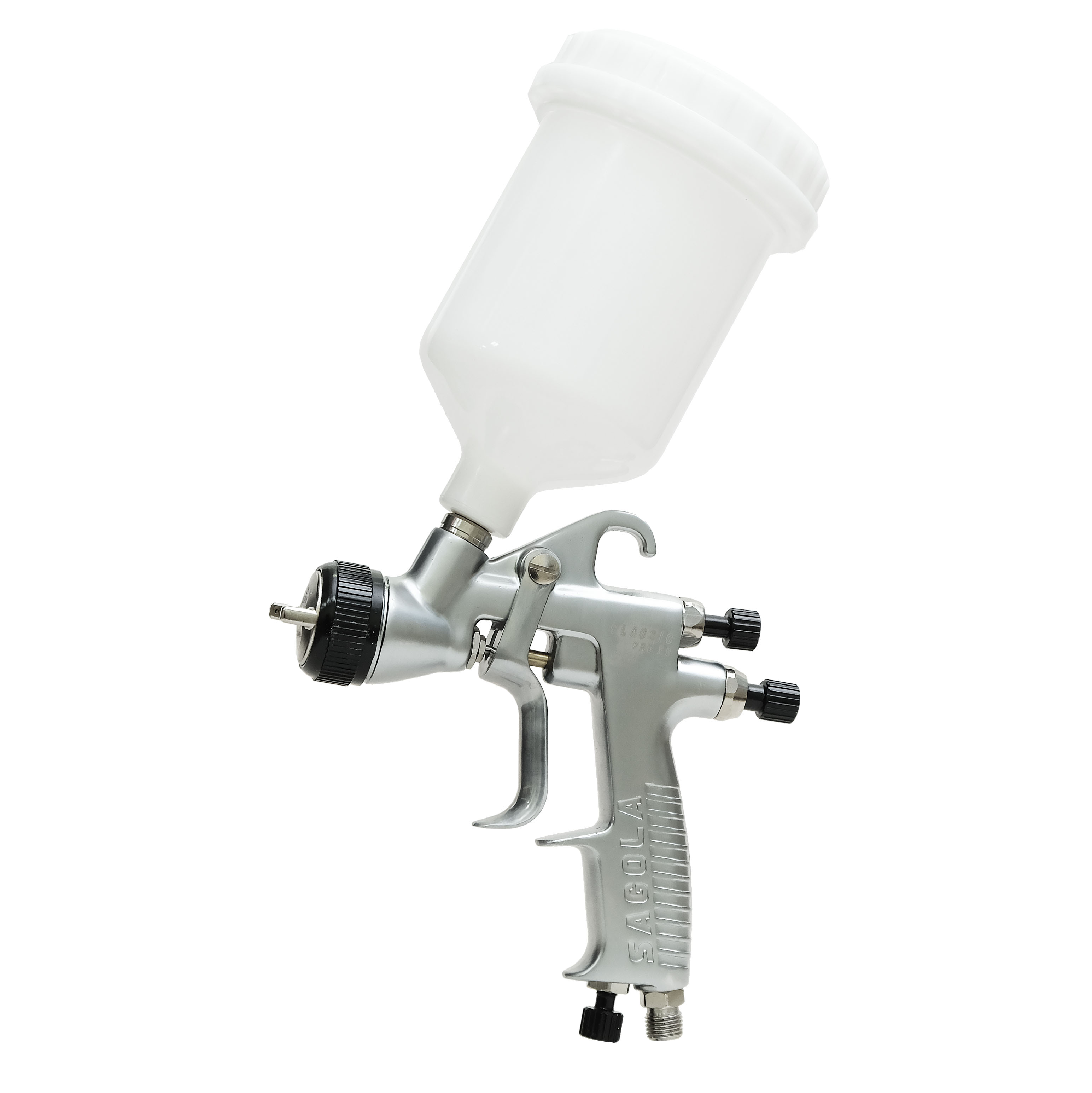 Sagola CLASSIC PRO XD краскопульт с бачком 650 мл, сопло 1,4 мм