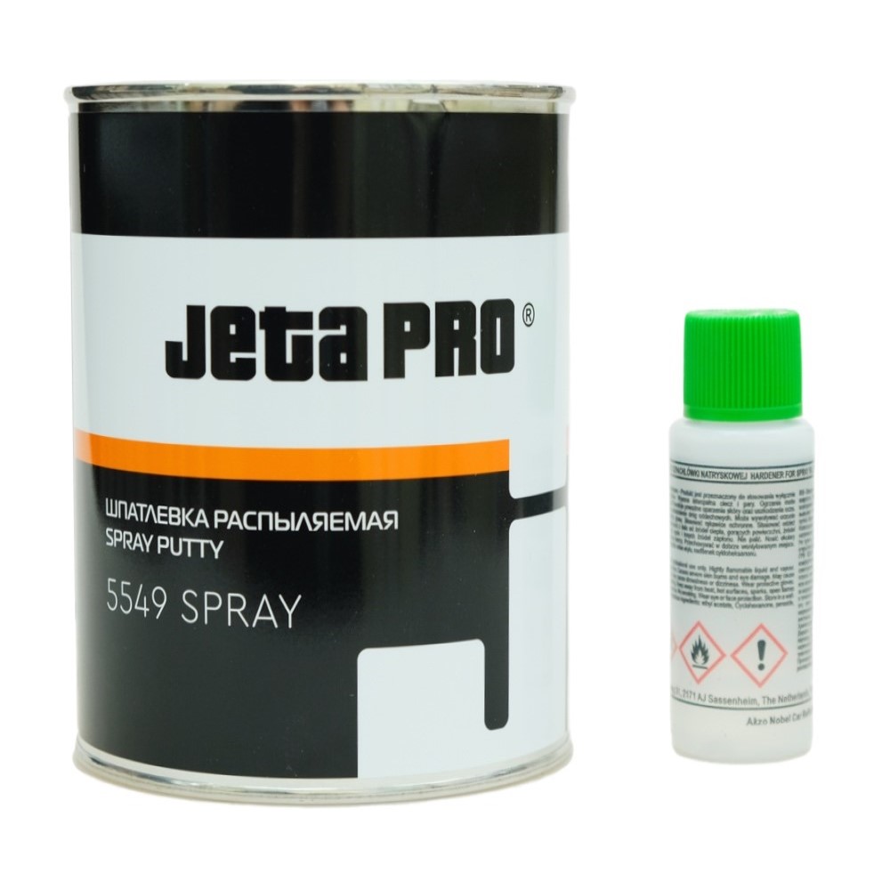Jeta Pro 5549 Spray шпатлевка жидкая-распыляемая, 1,2 л