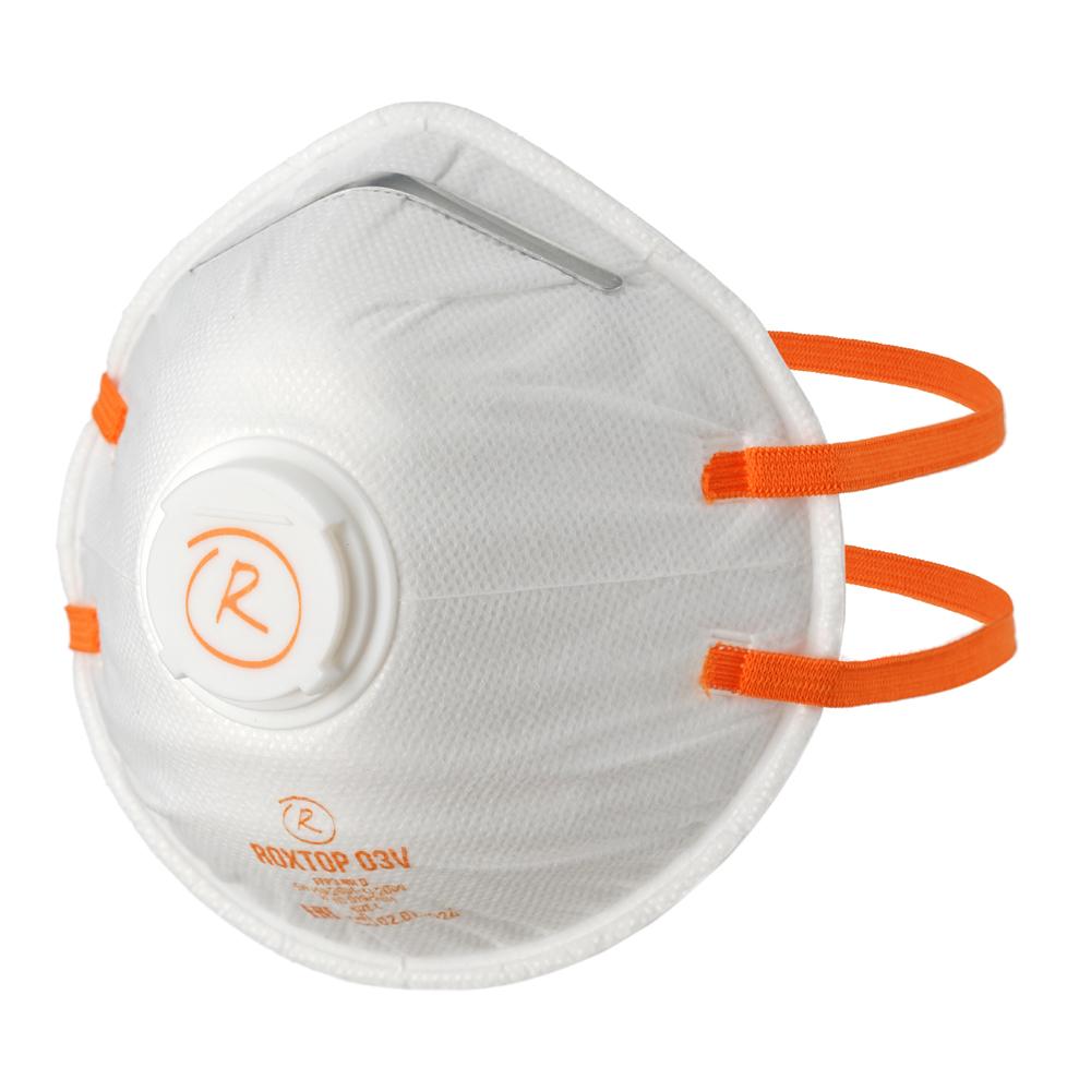 RoxelPro 731335 ROXTOP 03V FFP3 NR D респиратор одноразовый с клапаном выдоха, размер М