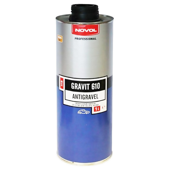 Novol GRAVIT 610 НS антигравий для кузова, черный 1 л