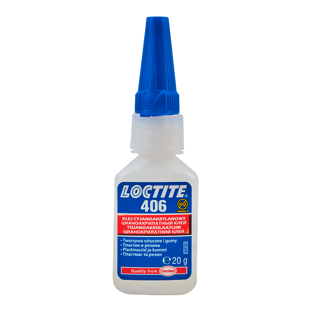 Loctite 406 супер клей цианоакрилатный для эластомеров 20 г