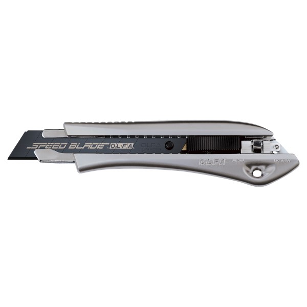Olfa OL-LTD-AL-LFB нож с выдвижным лезвием SPEED BLADE и корпусом LTD, фиксатор AUTOLOCK, 18 мм