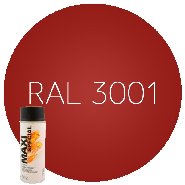 RAL3001 аэрозольная краска, сигнально-красная, 400 мл