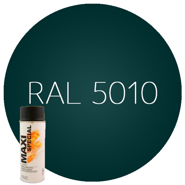 RAL5010 аэрозольная краска, темно-голубая, 400 мл