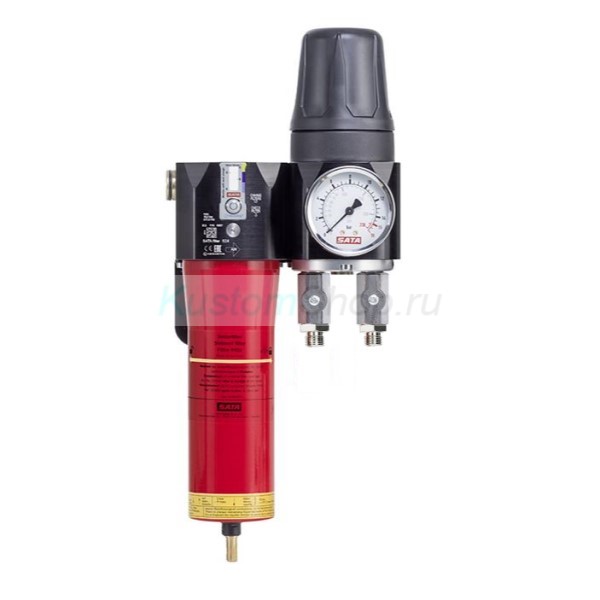 Sata 524 фильтр масловлагоотделитель с редуктором и манометром