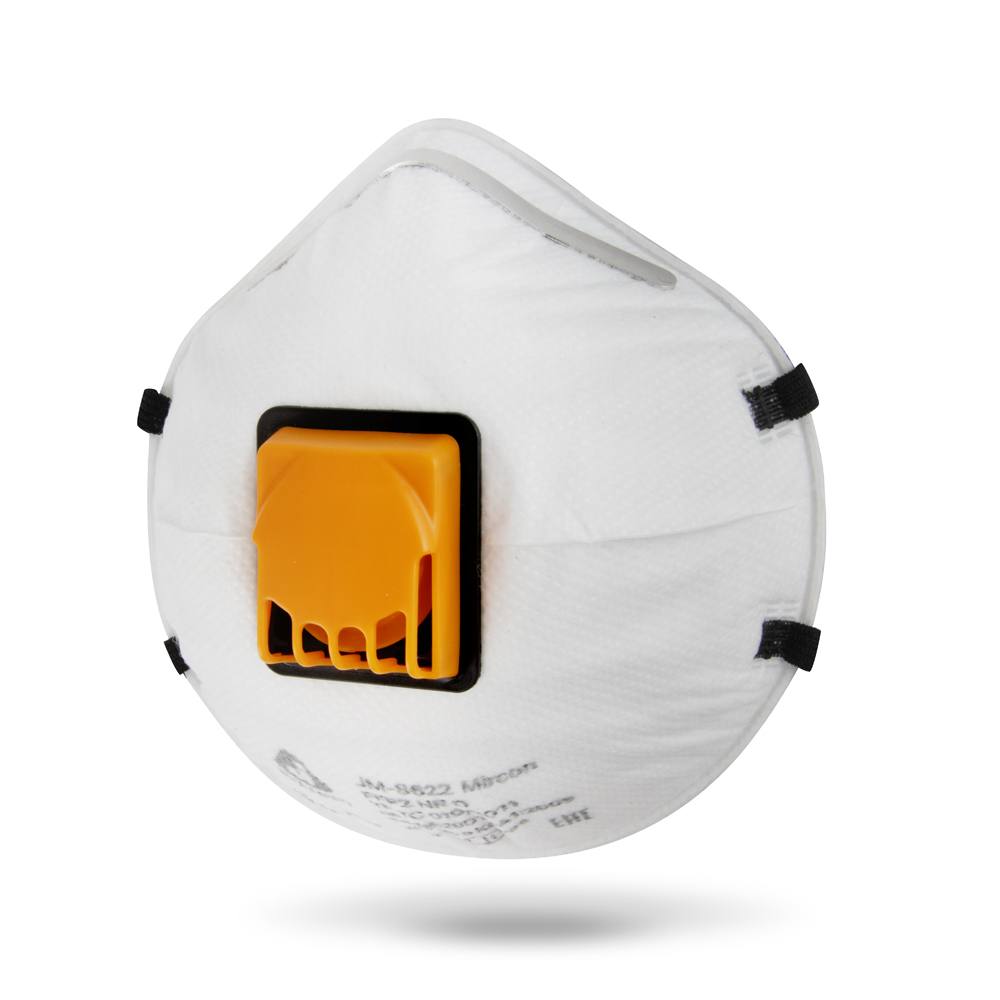 Jeta Safety 8622 респиратор одноразовый чашеобразной формы с клапаном выдоха, (FFP2)