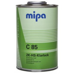 MIPA C85 2K HS лак автомобильный 2:1 с повышенной UV защитой, комплект: 1 л + 0,5 л