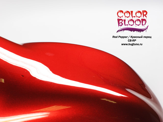 Bugtone Color Blood автомобильная кэнди краска 1 л, красный перец