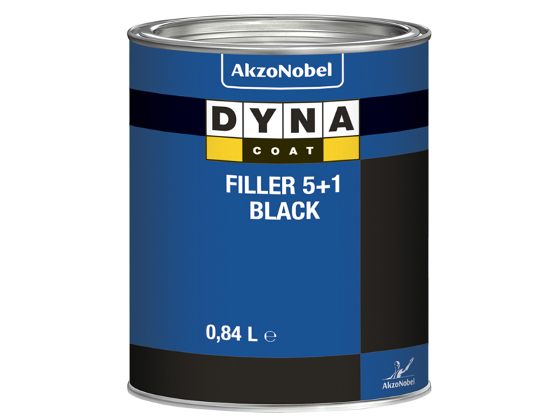 Dyna Filler 6100 DUO грунт автомобильный HS, выравниватель, серый 1 л