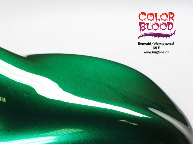 Bugtone Color Blood автомобильная кэнди краска 1 л, изумрудный