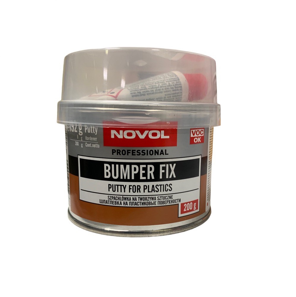 Novol BUMPER FIX 2К шпатлевка для пластика 200 г