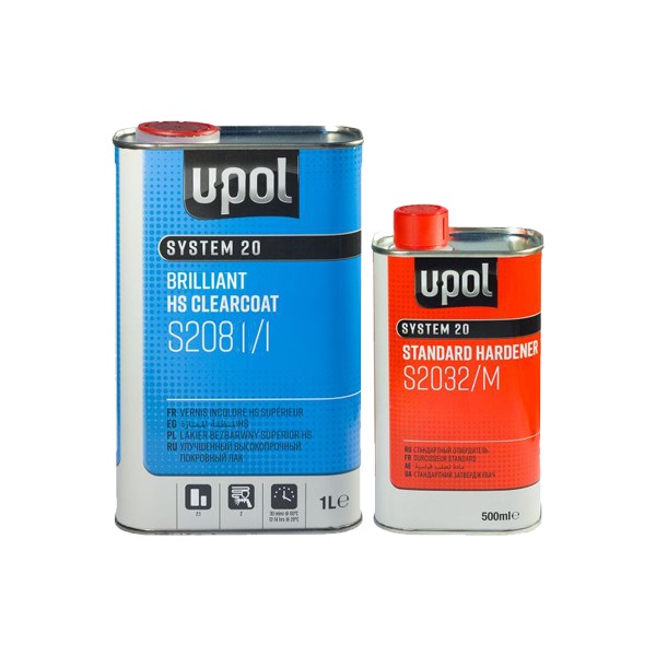 U-POL S2081 лак автомобильный HS 5+2,5 л
