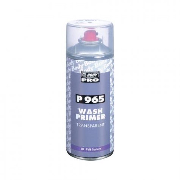 HB Body PRO 965 Wash Primer аэрозольный грунт кислотный, прозрачный, 400 мл