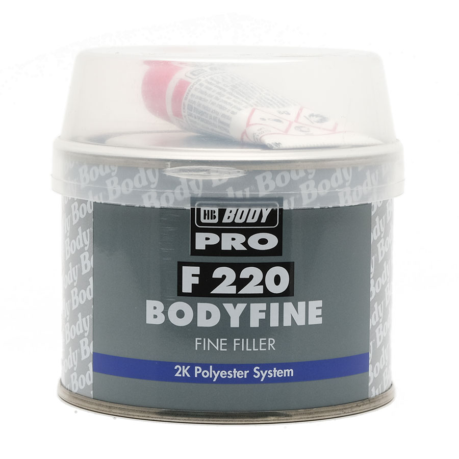 HB Body PRO F220 FINE шпатлевка полиэфирная белая, 250 г