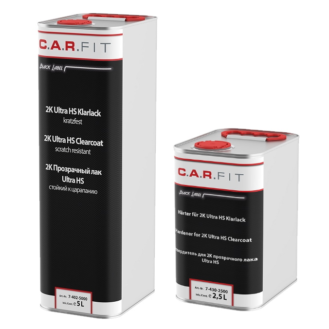 C.A.R. FIT BL лак автомобильный Ulta HS комплект 5+2,5 л
