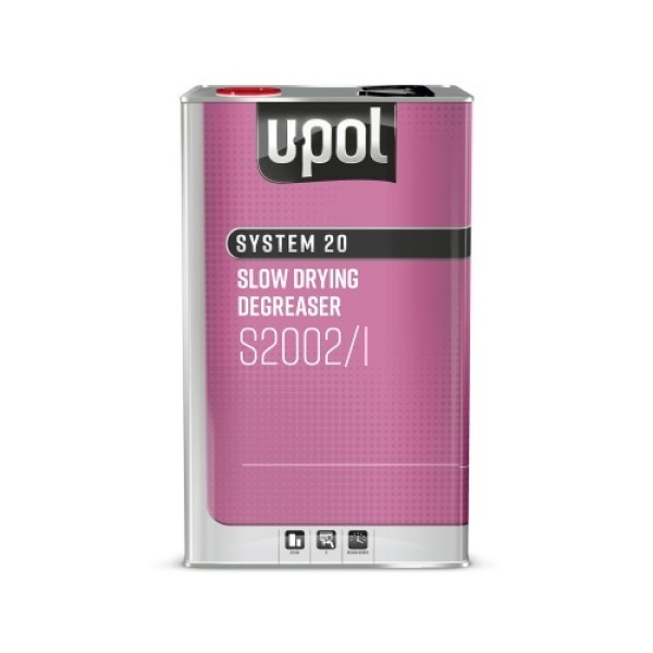 U-POL S2002 System 20 обезжириватель для покраски антисиликон, медленый, 1 л
