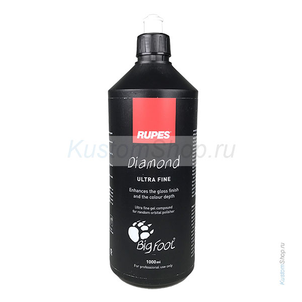 RUPES Diamond полироль ULTRA FINE - финишная, белый колпачок, 1 л